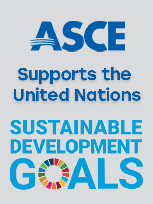 ASCE supports the UN Sustainable Development Goals